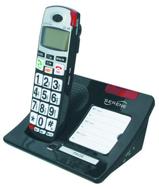 Cl60 cordless amplified telephone with caller id